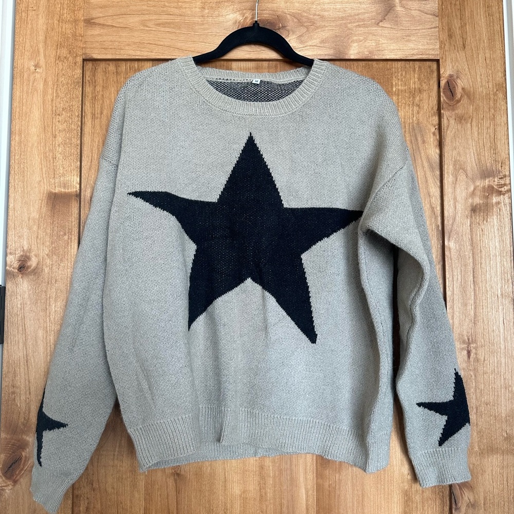 Star Pattern Sweater